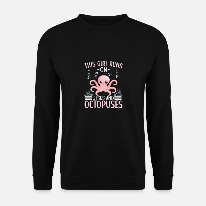 Octopus Outfit Octopus Octopus - Sweat-shirt Unisexe - noir