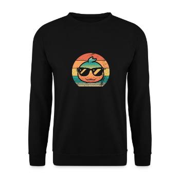 Ducks - Unisex Sweatshirt - black - Front - Alina (178cm) & Michal (187cm)