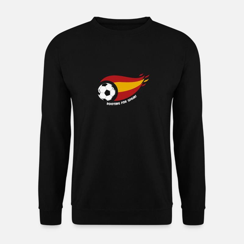 Rooting for Spain - Unisex Sweatshirt - black
