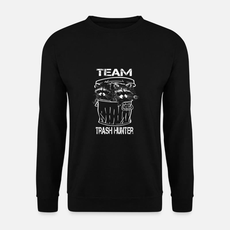Team trash hunter - Unisex Sweatshirt - black