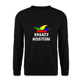 Costume de carnaval - Sweat-shirt Unisexe - noir - Devant - Alina (178cm) & Michal (187cm)
