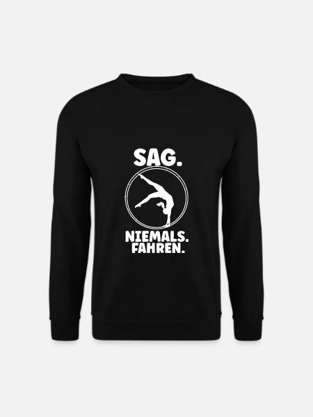Turnen Rhönrad Gymnsatik Turntrainer Sportverein T - Unisex Pullover - Schwarz