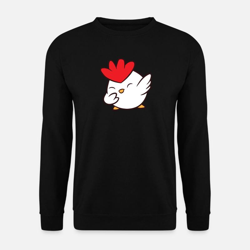Poulet - Dab, dabbing, dabbing, danse - Sweat-shirt Unisexe - noir