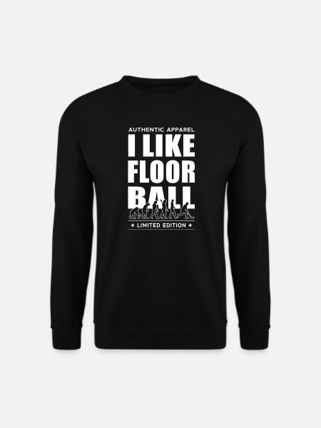 I Like Floorball - Unisex Sweatshirt - black