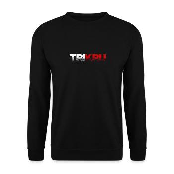 Trikru - Sweat-shirt Unisexe - noir - Devant - Alina (178cm) & Michal (187cm)