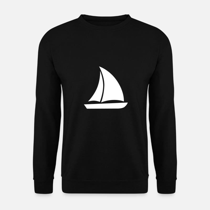 sailboat - Unisex Sweatshirt - black