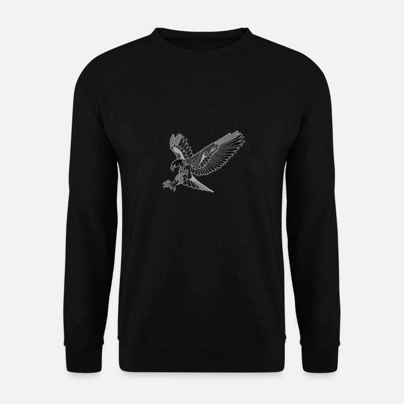Adler Vikings - Sweat-shirt Unisexe - noir