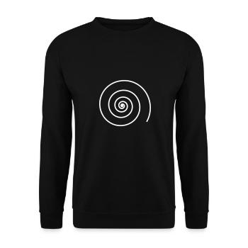 Spirale - Unisex Pullover - Schwarz - Vorne - Alina (178cm) & Michal (187cm)