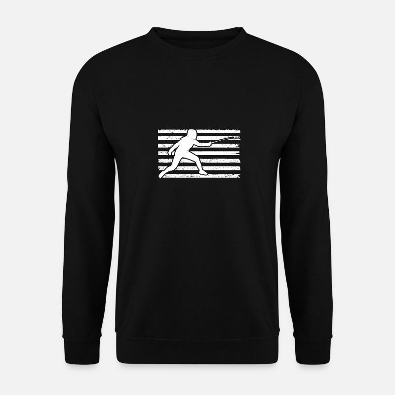 Fechter Fechten - Unisex Pullover - Schwarz