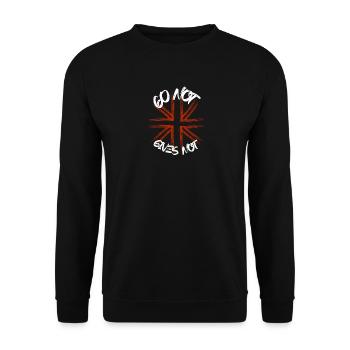 Ne pas donner ne pas - Sweat-shirt Unisexe - noir - Devant - Alina (178cm) & Michal (187cm)