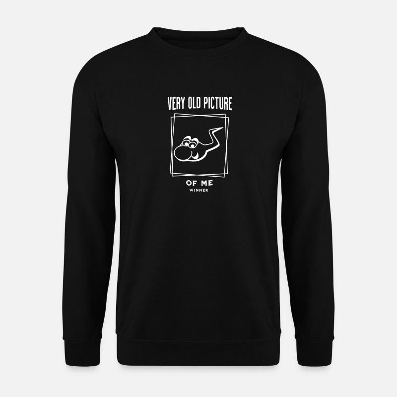 Very old Picture of me - Unisex Pullover - Schwarz