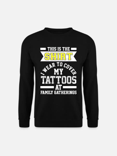 Tattoo shirt - Unisex Sweatshirt - black