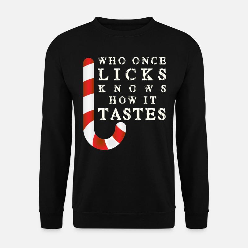 Witziger Weihnachts Spruch - Unisex Pullover - Schwarz