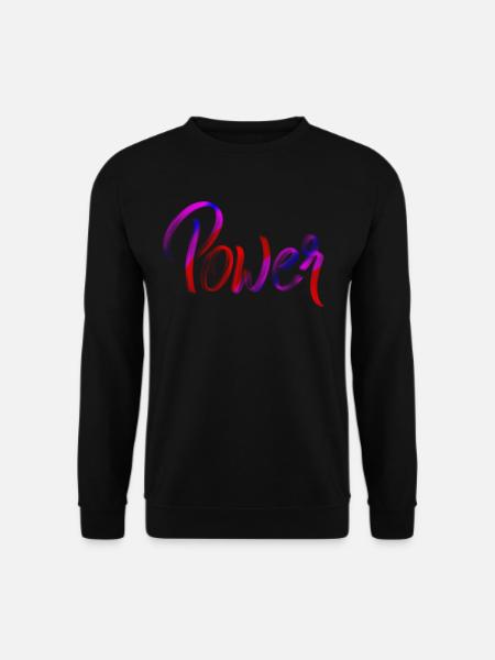 power - Unisex Sweatshirt - black