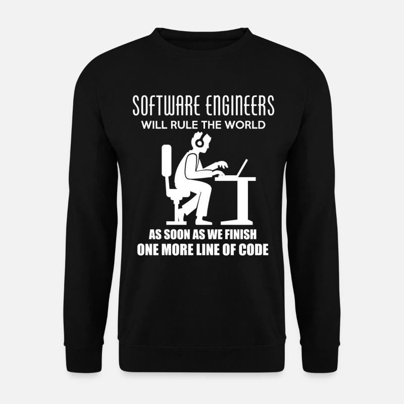 Software Engineer - Unisex Pullover - Schwarz