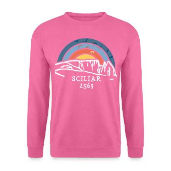 Sciliar Schlern Rosengarten Wanderung Dolomiten - Unisex Pullover - Pink - Vorne