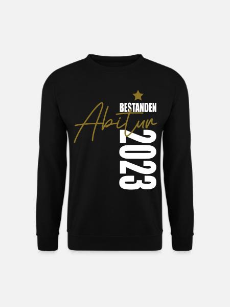 Abitur bestanden 2023 - Unisex Pullover - Schwarz