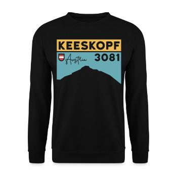 Keekopf Petzeck Schobergruppe Bergtour Hohe Tauern - Unisex Pullover - Schwarz - Vorne - Alina (178cm) & Michal (187cm)