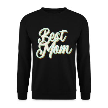 Meilleure maman fière maman conception de la fête des mères - Sweat-shirt Unisexe - noir - Devant - Alina (178cm) & Michal (187cm)