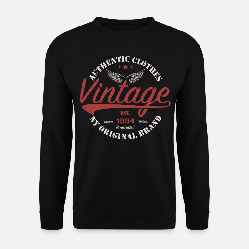 Jahrgang 1994 Geburtstagsgeschenk 1994 Retro 1994 - Unisex Pullover - Schwarz