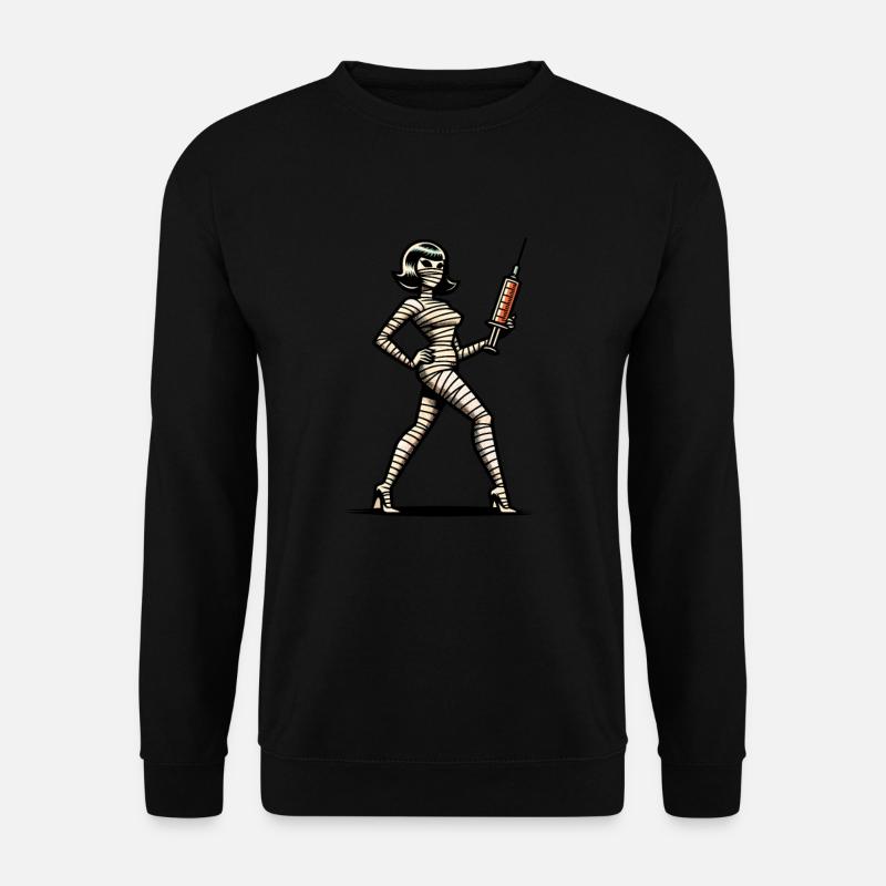 Mummies Nurse Caregiver Physician Assistant - Unisex Sweatshirt - black