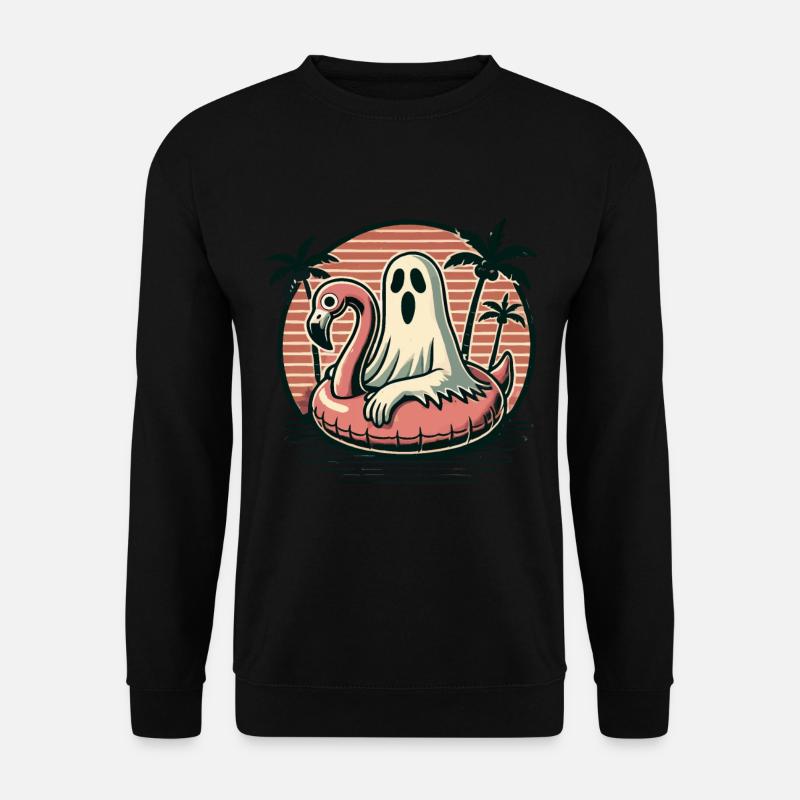 Summer Halloween Spooky Lifestyle Ghosts - Unisex Sweatshirt - black