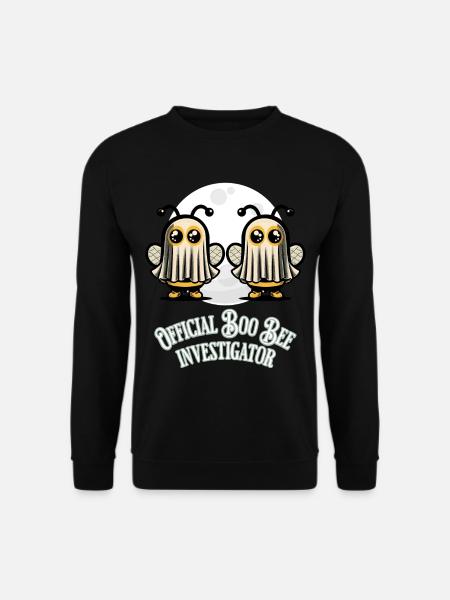 Offizieller Boo Bienen Untersucher Lustiger Spruch - Unisex Pullover - Schwarz