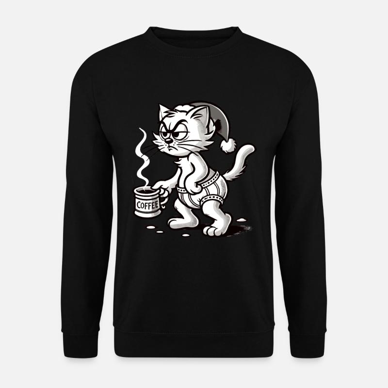 Christmas Coffee Lover - Unisex Sweatshirt - black