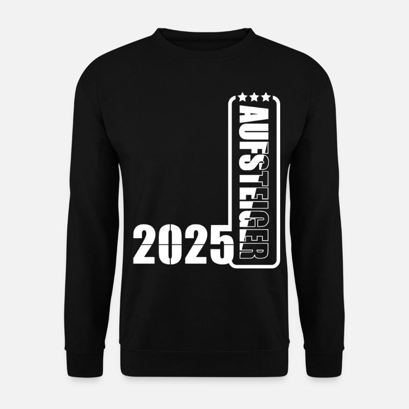 Aufsteiger 2025 Aufstiegstrikot Aufstieg 25 - Unisex Pullover - Schwarz
