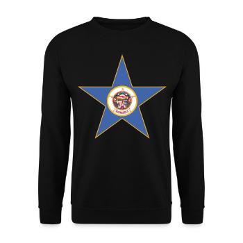 Minnesota Fan T-Shirt – Parfait pour les fans ! - Sweat-shirt Unisexe - noir - Devant - Alina (178cm) & Michal (187cm)