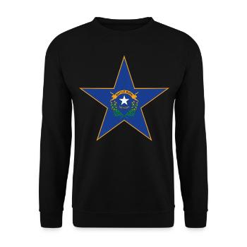 T-shirt Nevada Fan – Parfait pour les fans ! - Sweat-shirt Unisexe - noir - Devant - Alina (178cm) & Michal (187cm)