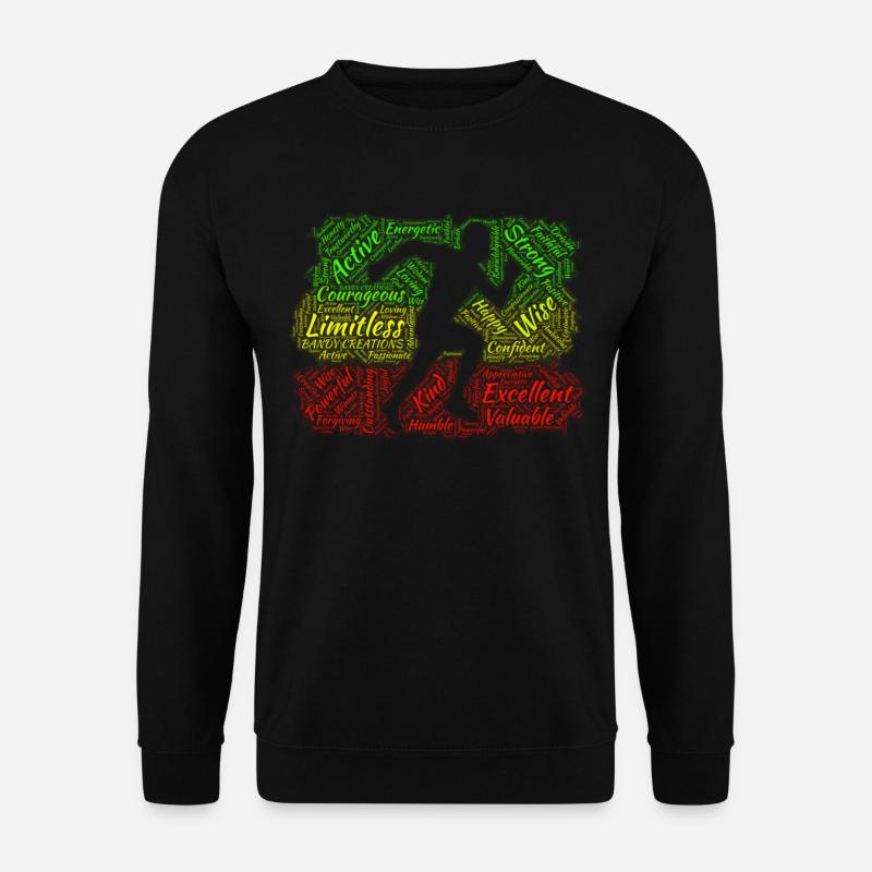 BlackMan - Unisex Sweatshirt - black