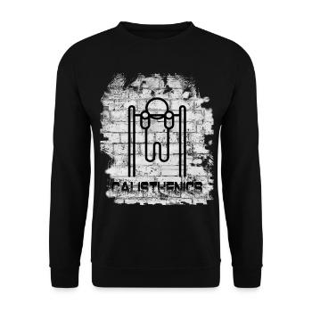 Callisthénie - Sweat-shirt Unisexe - noir - Devant - Alina (178cm) & Michal (187cm)