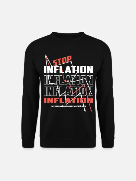 Stop Inflation - Unisex Sweatshirt - black