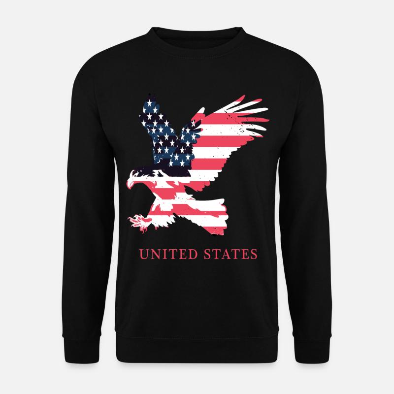 American Adler - Unisex Pullover - Schwarz