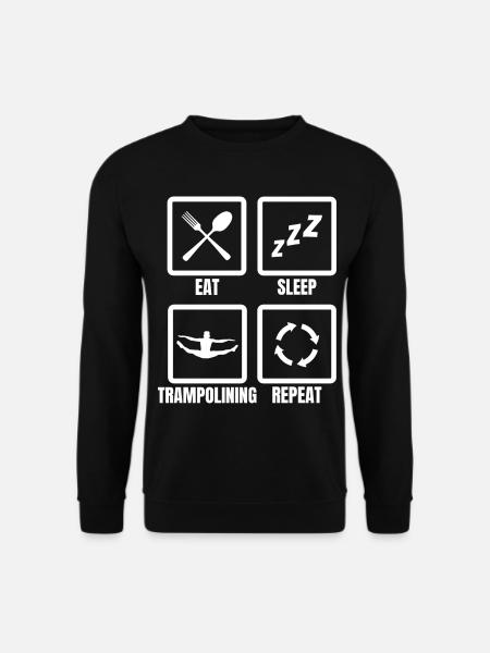 Trampoline Routine - Unisex Sweatshirt - black