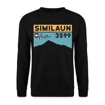 Similaun Glacier Climb High Tour Ötztal Tyrol - Unisex Sweatshirt - black - Front - Alina (178cm) & Michal (187cm)