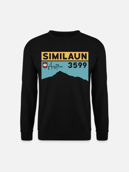 Similaun Gletscher Besteigen Hochtour Ötztal Tirol - Unisex Pullover - Schwarz