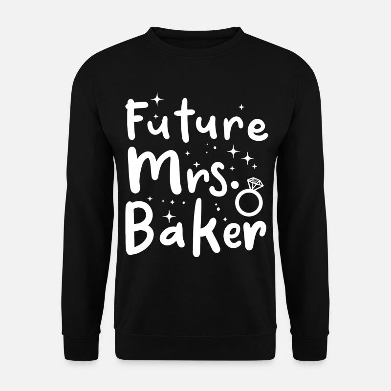 Future Mrs. Baker - Unisex Sweatshirt - black