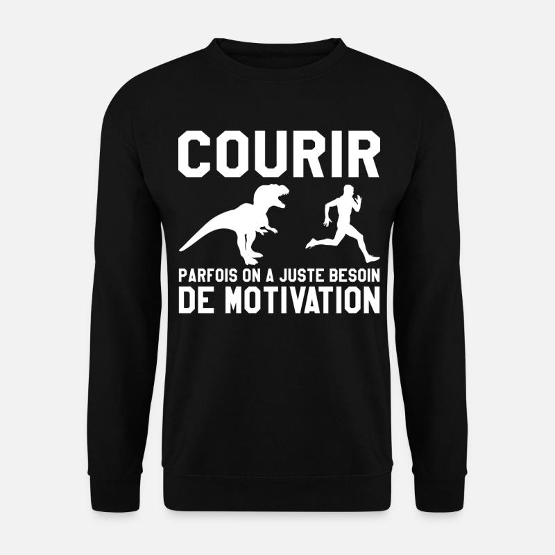 Running - Running Gift - Unisex Sweatshirt - black