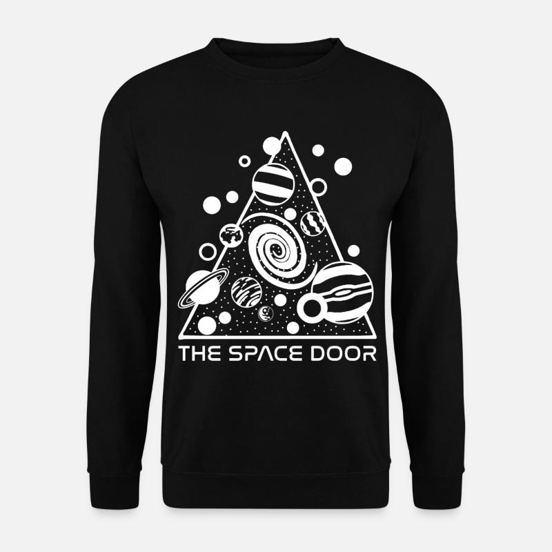 Une porte sur l'espace - Sweat-shirt Unisexe - noir