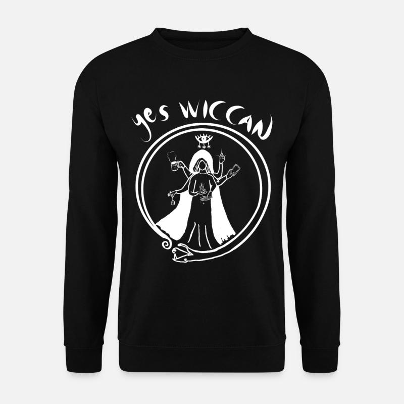 Ja Wicca - Unisex Pullover - Schwarz
