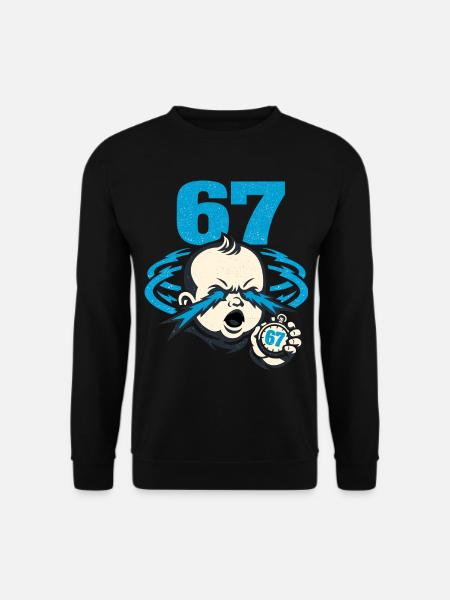 67 Six Seven - Gen Z - Unisex Sweatshirt - black