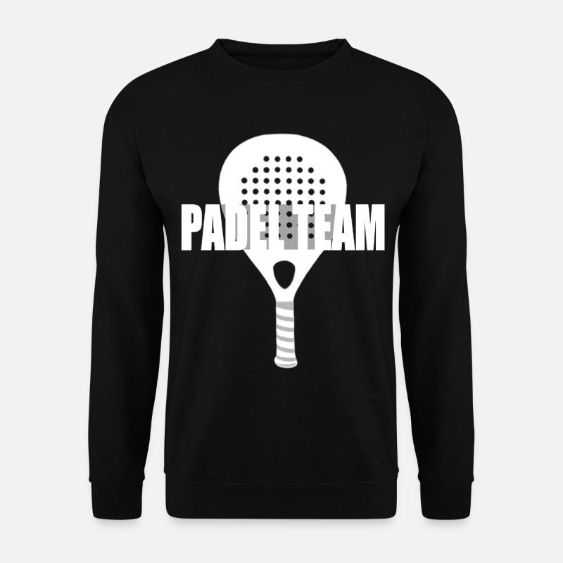 Padel-Team - Unisex Pullover - Schwarz