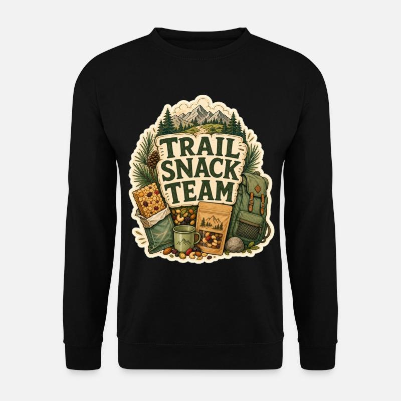TRAIL SNACK TEAM Snacks - Unisex Pullover - Schwarz