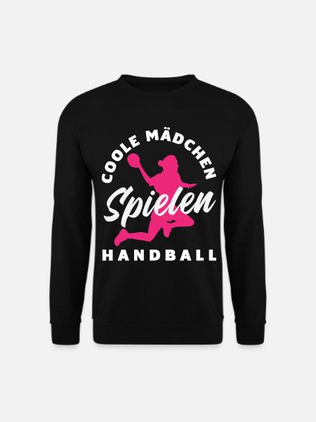 Handball Handballer Handball Trainer Fan Geschenk - Unisex Pullover - Schwarz