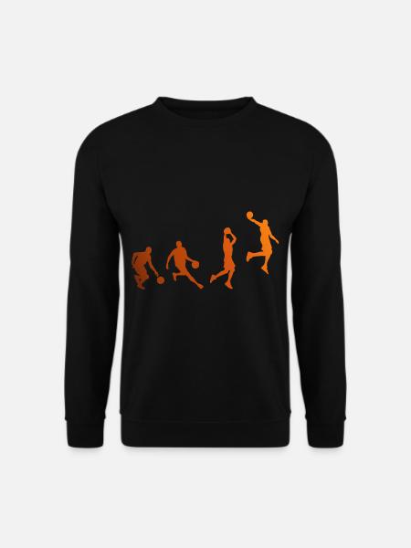 Basketball Dunking Basketballer Sport Dunking - Unisex Pullover - Schwarz