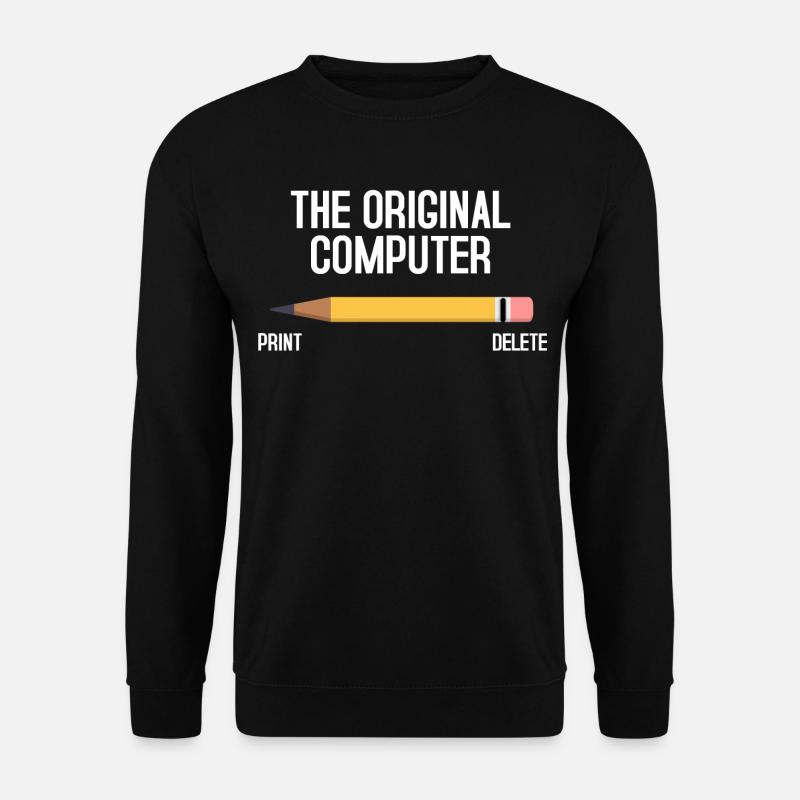 Computer - Unisex Pullover - Schwarz