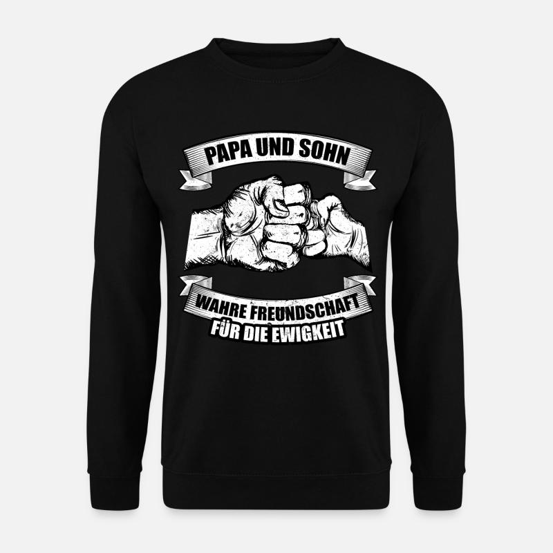 Dad father and son - Unisex Sweatshirt - black