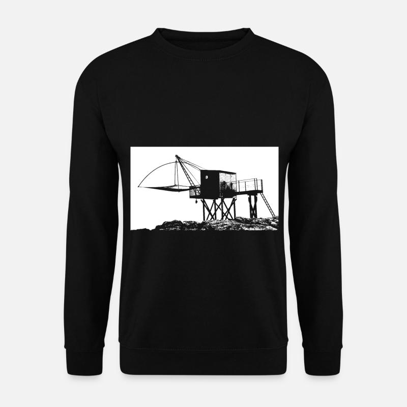 Fishery - Unisex Sweatshirt - black